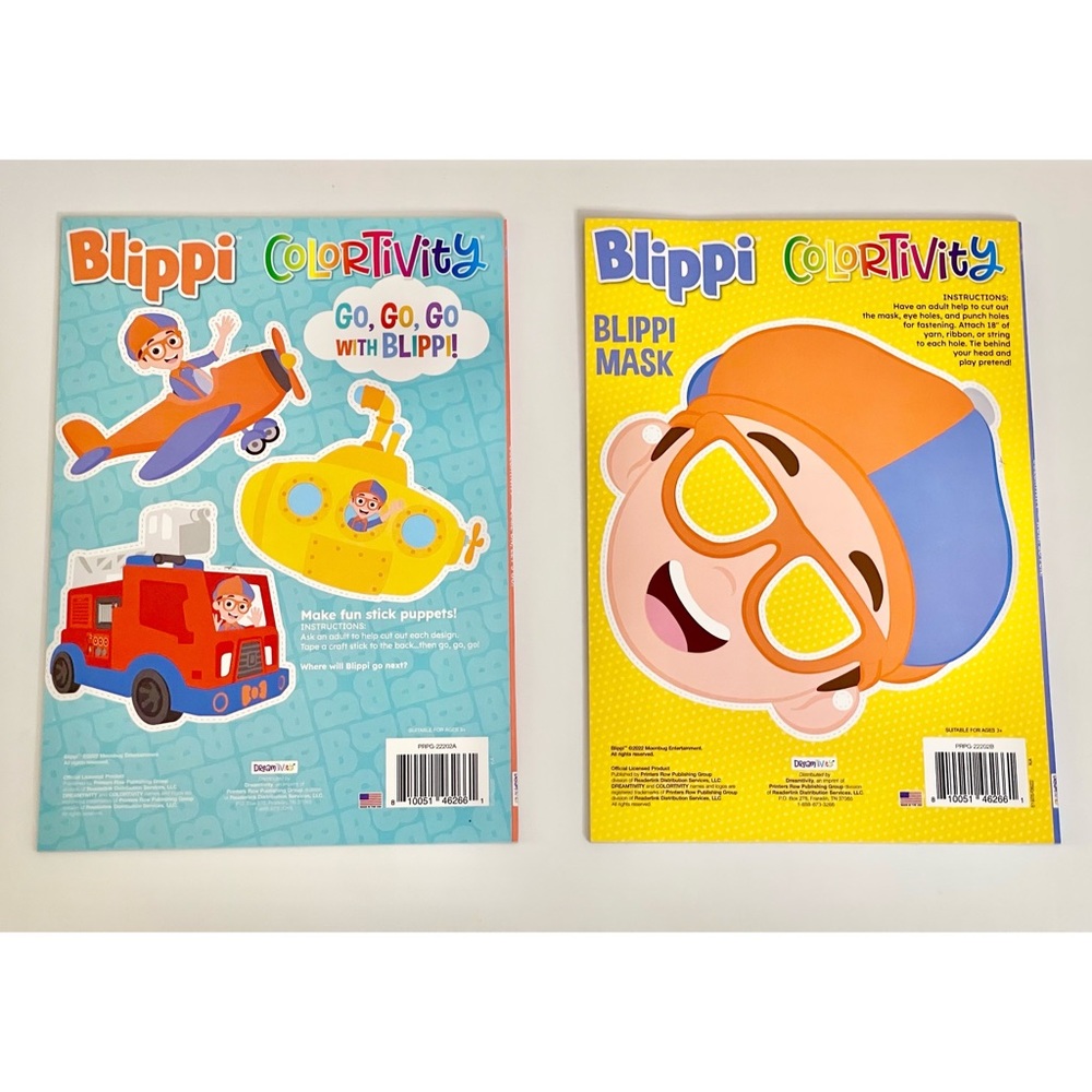 Blippi Coloring & Activity Book Set - Picture 2 of 2
